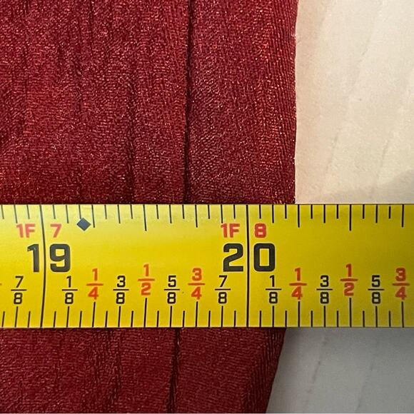 Maggy London Iridescent Burgundy DollCore Glam Feminine Event Dress NWOT Size 8 - Picture 12 of 13